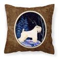 Carolines Treasures SS8386PW1414 Starry Night Wheaten Terrier Soft Coated Pillow, Large, Multicolor