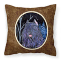 Carolines Treasures SS8394PW1414 Starry Night Bouvier des Flandres Fabric Pillow, Large, Multicolor