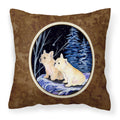 Carolines Treasures SS8395PW1414 Starry Night French Bulldog Fabric Pillow, Large, Multicolor