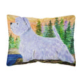 Carolines Treasures SS8418PW1216 Westie Decorative Canvas Fabric Pillow, Large, Multicolor