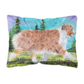 Carolines Treasures SS8423PW1216 Australian Shepherd Decorative Canvas Fabric Pillow, Large, Multicolor
