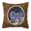 Carolines Treasures SS8456PW1414 Starry Night Chow Chow Decorative Canvas Fabric Pillow, Large, Multicolor