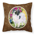 Carolines Treasures SS8477PW1414 Papillon Decorative Canvas Fabric Pillow, Large, Multicolor