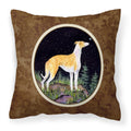 Carolines Treasures SS8492PW1414 Starry Night Whippet Decorative Canvas Fabric Pillow, Large, Multicolor