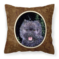 Carolines Treasures SS8494PW1414 Starry Night Cairn Terrier Fabric Pillow, Large, Multicolor