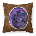 Carolines Treasures SS8501PW1414 Starry Night Pomeranian Decorative Canvas Fabric Pillow, Large, Multicolor
