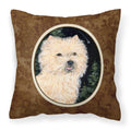Carolines Treasures SS8502PW1414 Starry Night Cairn Terrier Fabric Pillow, Large, Multicolor
