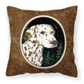 Carolines Treasures SS8518PW1414 Starry Night Dalmatian Decorative Canvas Fabric Pillow, Large, Multicolor