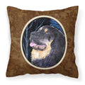 Carolines Treasures SS8552PW1414 Starry Night Tibetan Mastiff Fabric Pillow, Large, Multicolor
