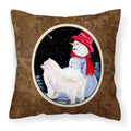 Carolines Treasures SS8572PW1414 Samoyed Decorative Canvas Fabric Pillow, Large, Multicolor