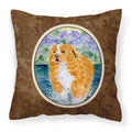 Carolines Treasures SS8619PW1414 Nova Scotia Duck Toller Decorative Canvas Fabric Pillow, Large, Multicolor