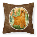 Carolines Treasures SS8625PW1414 Irish Setter Decorative Canvas Fabric Pillow, Large, Multicolor