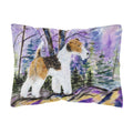 Carolines Treasures SS8630PW1216 Fox Terrier Decorative Canvas Fabric Pillow, Large, Multicolor