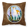 Carolines Treasures SS8662PW1414 Whippet Decorative Canvas Fabric Pillow, Large, Multicolor