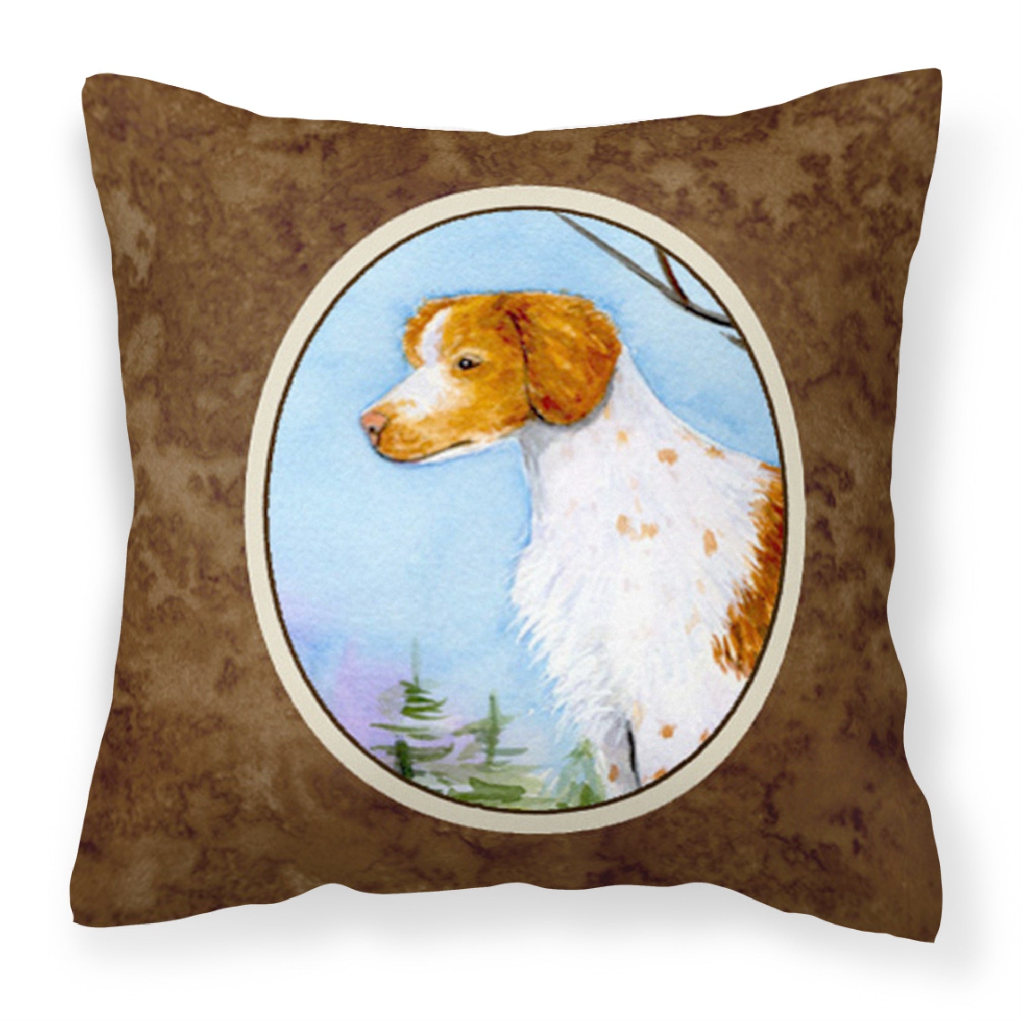 Carolines Treasures SS8663PW1414 Setter Decorative Canvas Fabric Pillow, Large, Multicolor