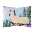 Carolines Treasures SS8679PW1216 Skye Terrier Decorative Canvas Fabric Pillow, Large, Multicolor