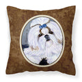 Carolines Treasures SS8685PW1414 Shih Tzu Decorative Canvas Fabric Pillow, Large, Multicolor
