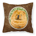 Carolines Treasures SS8709PW1414 Chow Chow Decorative Canvas Fabric Pillow, Large, Multicolor