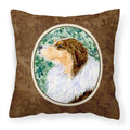 Carolines Treasures SS8738PW1414 Australian Shepherd Decorative Canvas Fabric Pillow, Large, Multicolor