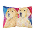 Carolines Treasures SS8754PW1216 Golden Retriever Decorative Canvas Fabric Pillow, Large, Multicolor