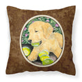Carolines Treasures SS8759PW1414 Golden Retriever Decorative Canvas Fabric Pillow, Large, Multicolor
