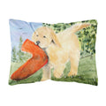 Carolines Treasures SS8762PW1216 Golden Retriever Decorative Canvas Fabric Pillow, Large, Multicolor