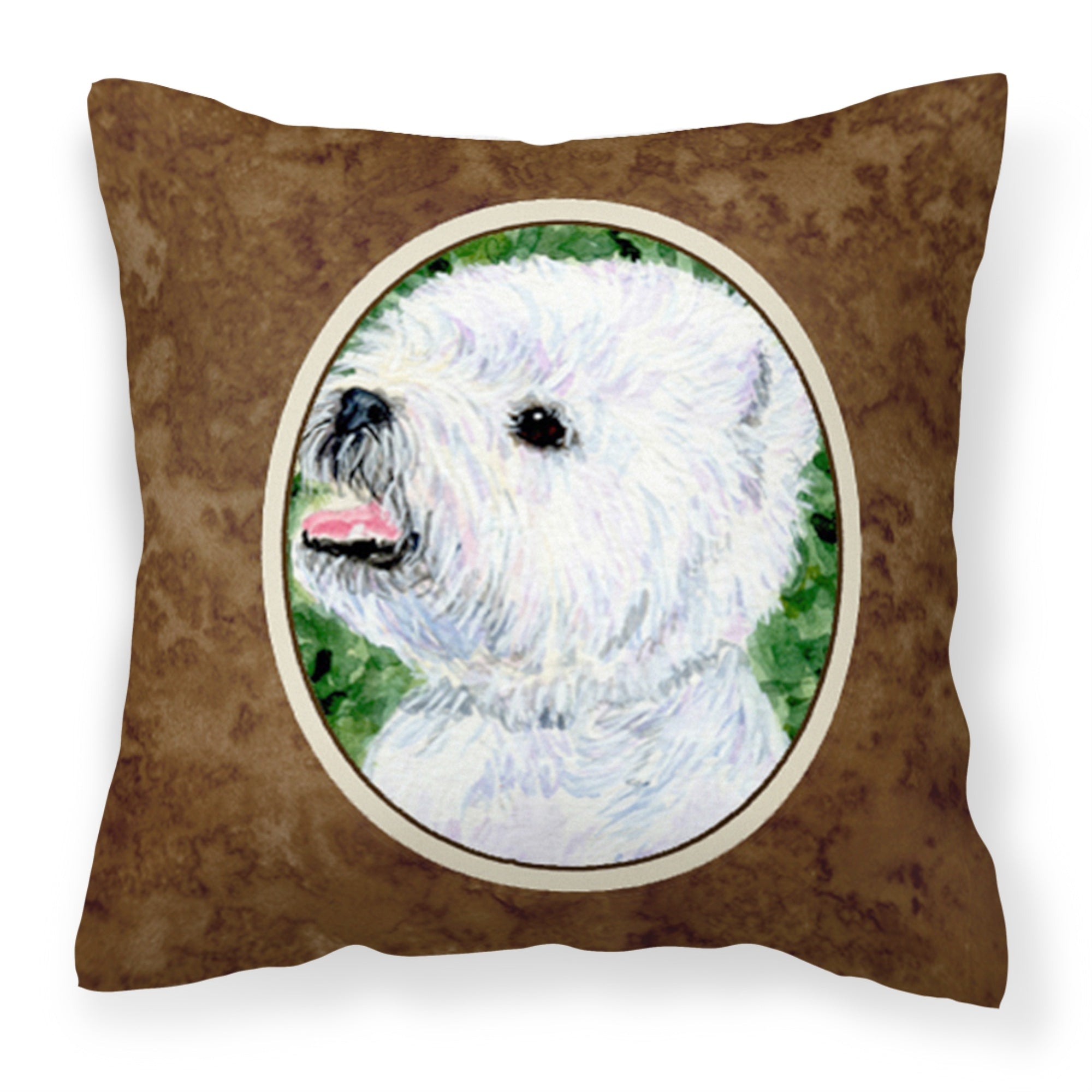 Carolines Treasures SS8802PW1414 Westie Decorative Canvas Fabric Pillow, Large, Multicolor