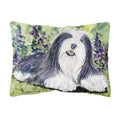 Carolines Treasures SS8816PW1216 Bearded Collie Decorative Canvas Fabric Pillow, Large, Multicolor