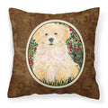 Carolines Treasures SS8857PW1414 Golden Retriever Decorative Canvas Fabric Pillow, Large, Multicolor