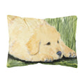 Carolines Treasures SS8864PW1216 Golden Retriever Decorative Canvas Fabric Pillow, Large, Multicolor