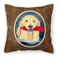 Carolines Treasures SS8868PW1414 Golden Retriever Decorative Canvas Fabric Pillow, Large, Multicolor