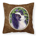Carolines Treasures SS8896PW1414 Papillon Decorative Canvas Fabric Pillow, Large, Multicolor