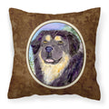 Carolines Treasures SS8930PW1414 Tibetan Mastiff Decorative Canvas Fabric Pillow, Large, Multicolor