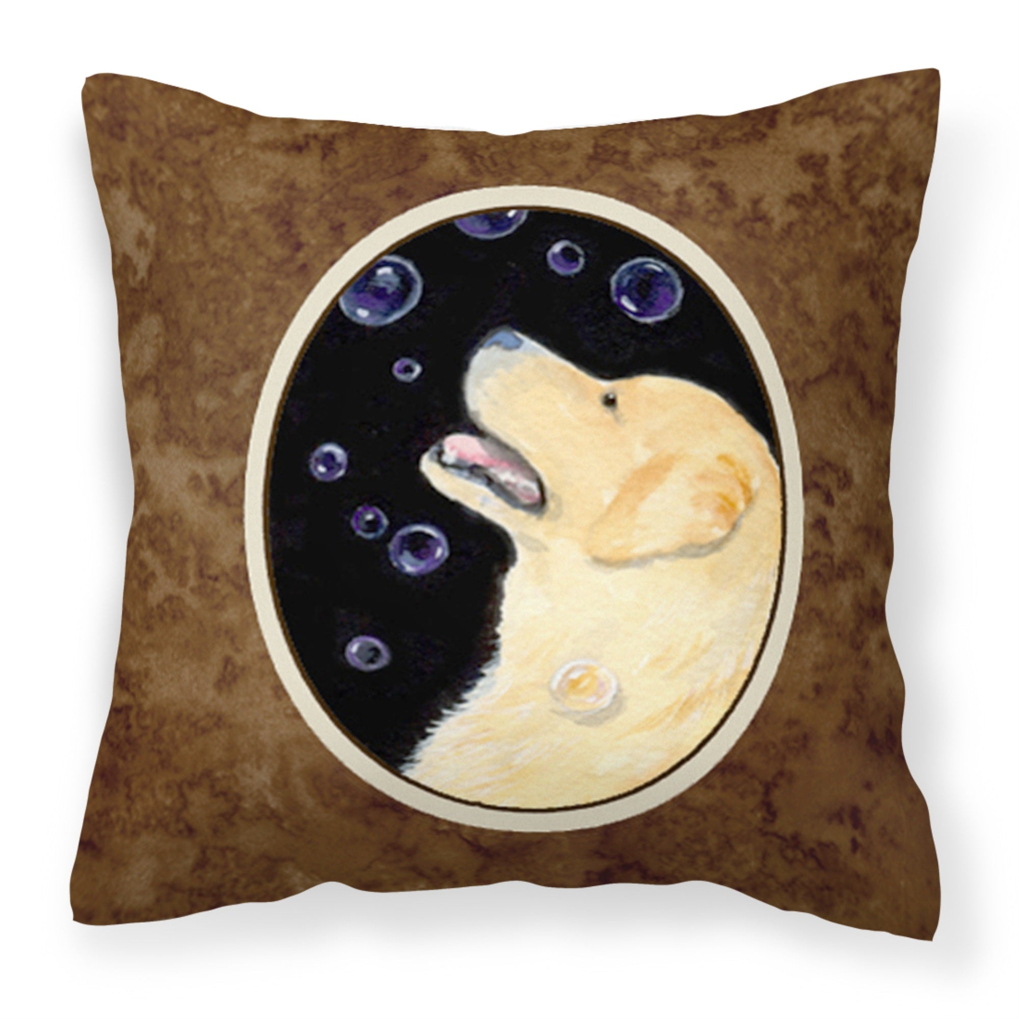 Carolines Treasures SS8940PW1414 Golden Retriever Decorative Canvas Fabric Pillow, Large, Multicolor