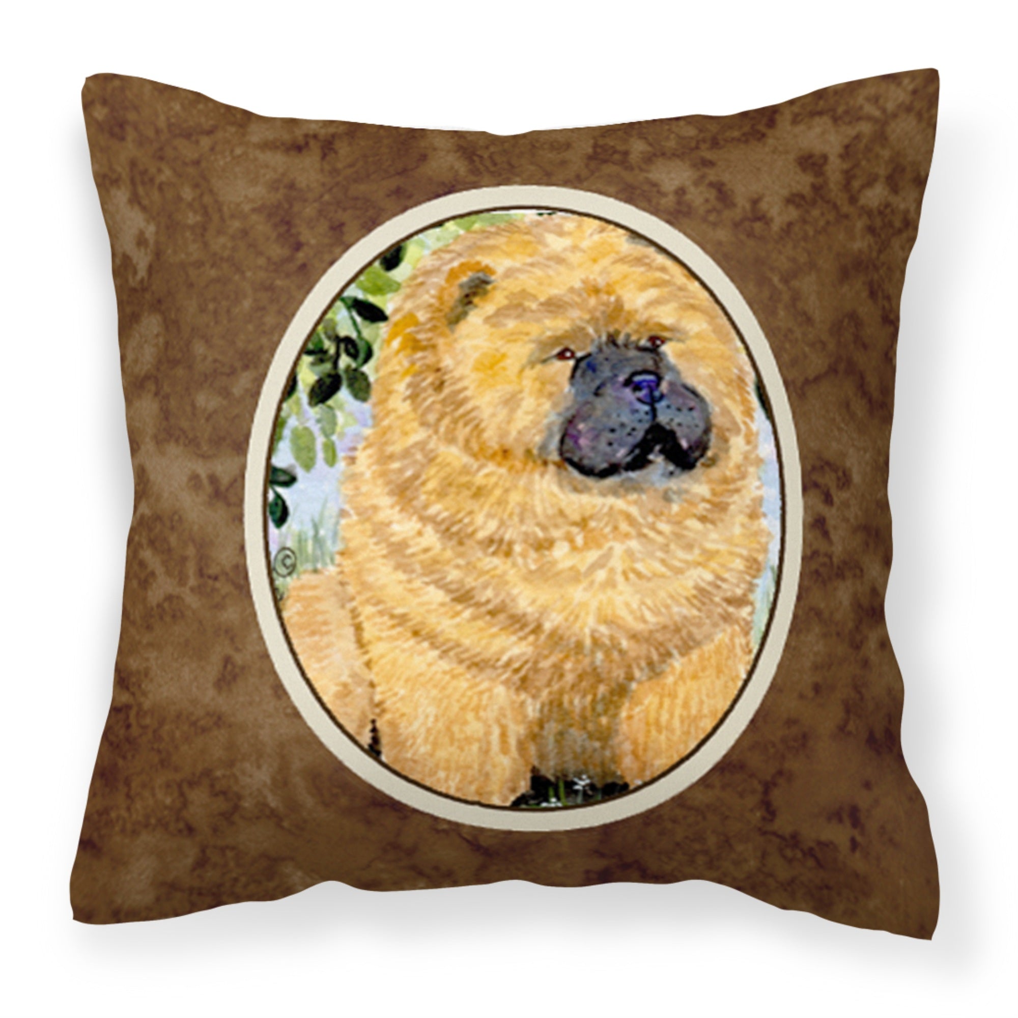 Carolines Treasures SS8945PW1414 Chow Chow Decorative Canvas Fabric Pillow, Large, Multicolor