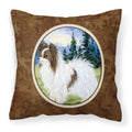 Carolines Treasures SS8975PW1414 Papillon Decorative Canvas Fabric Pillow, Large, Multicolor