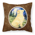 Carolines Treasures SS8977PW1414 Golden Retriever Decorative Canvas Fabric Pillow, Large, Multicolor