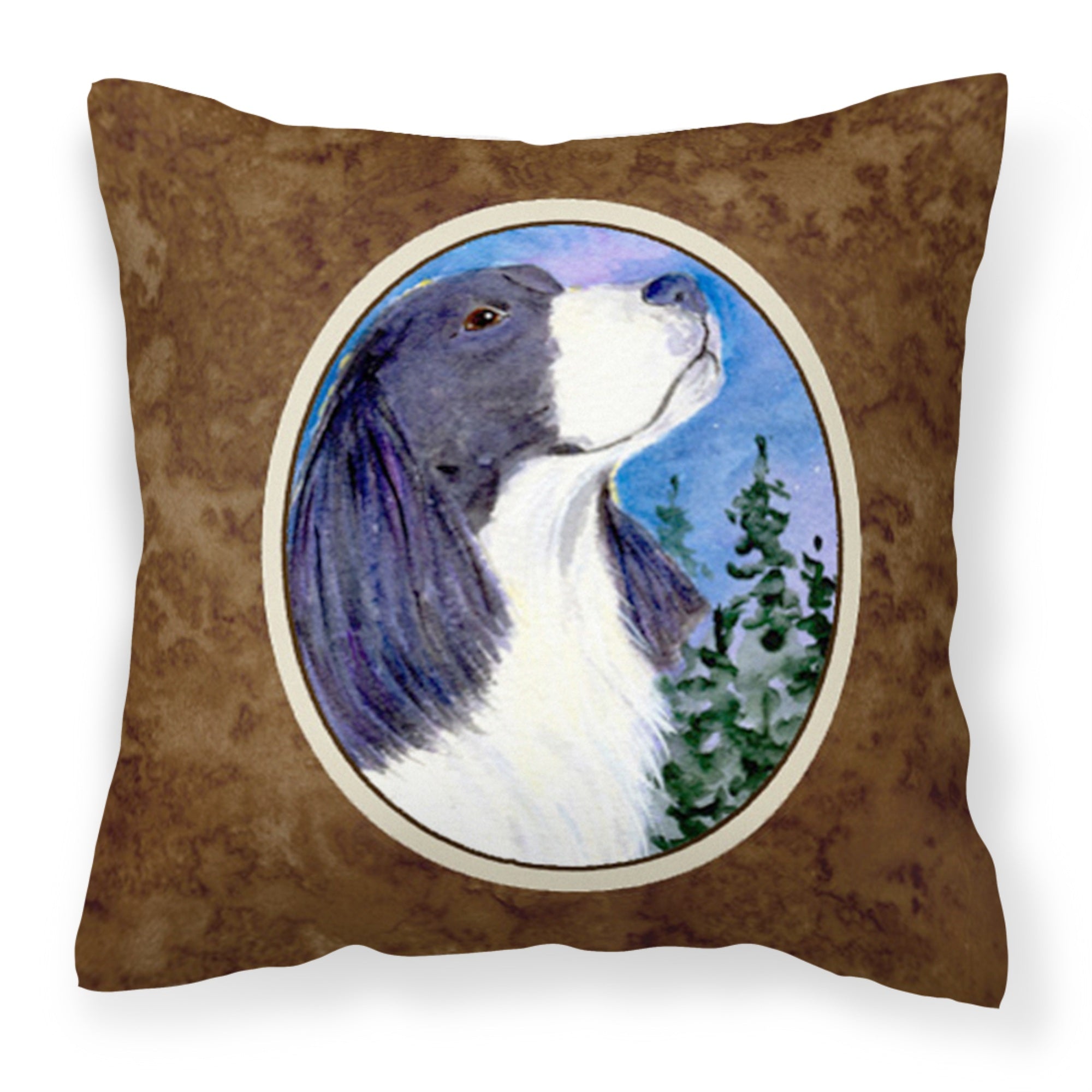 Carolines Treasures SS8985PW1414 English Springer Spaniel Decorative Canvas Fabric Pillow, Large, Multicolor