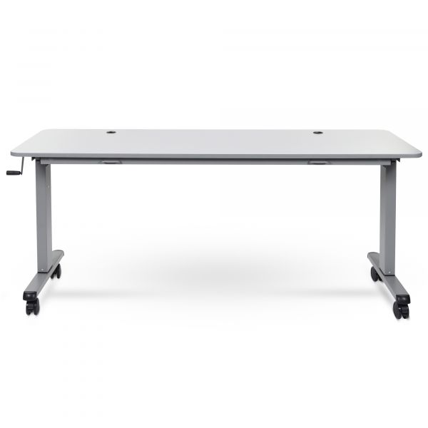 Luxor STAND-NESTC-72 is a 72 Adjustable flip top Table wih a Crank Handle