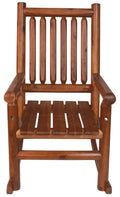 Amberlog Single Rocker 6 LOG BACK