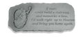 Kay Berry- Inc. 37120 If Tears Could Build A Stairway - Angel Memorial Bench - 29 Inches x 12 Inches x 15 Inches