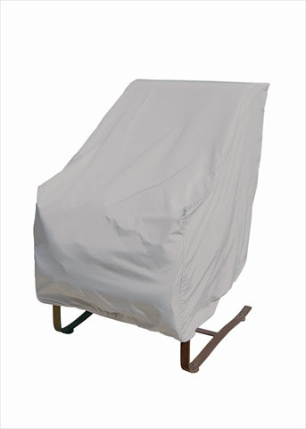 SimplyShade 36 in. High Back Chair With Elastic  Grey